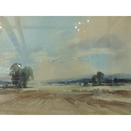 16 - Aubrey Phillips (b.1920) - 'Two watercolours: 'Capturing Detail (skies) A Sutherland Farm', and 'Dis... 