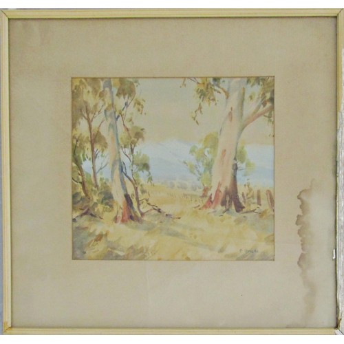 191 - THREE 20TH CENTURY PRINTS:

ERNEST VOGEL (20TH CENTURY)
'SUMMER, BUXTON VICTORIAN'
watercolour on pa... 