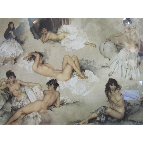 36 - William Russell Flint (1880-1969) - Three limited edition prints, all numbered 'Symposium at Lucenay... 