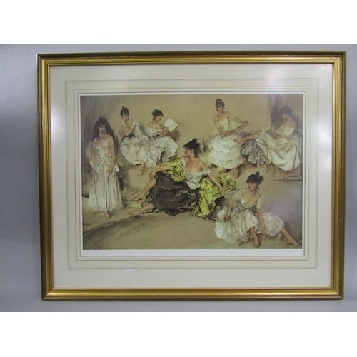 36 - William Russell Flint (1880-1969) - Three limited edition prints, all numbered 'Symposium at Lucenay... 