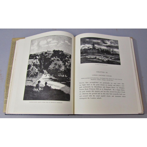 281 - London Interest - Old and New London, in four volumes, 1897 by Walter Thornbury, London Recollected ... 