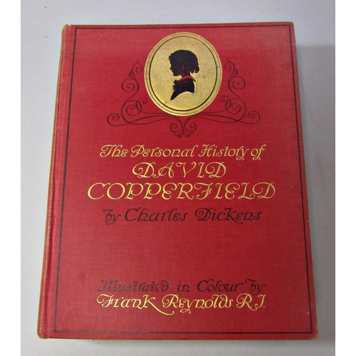 282 - Charles Dickens - David Copperfield, illustrated by Frank Reynolds, L Ravenhill, The Indian Sketchbo... 