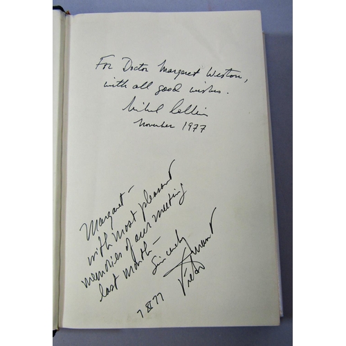 291 - Michael Collins - Carrying The Fire Author signed copy  with presentation details, November 1977, du... 