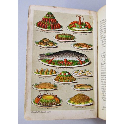 293 - Mrs Beeton's Book of Household Management (rebound) coloured plates, c.1880