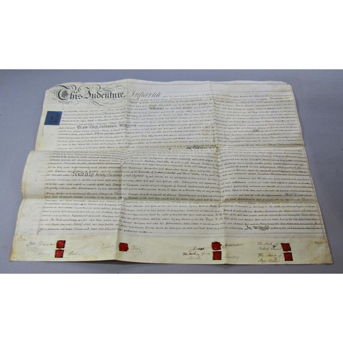 294 - Parchment and paper legal deeds and documents of local Gloucestershire Interest, the majority (15) c... 