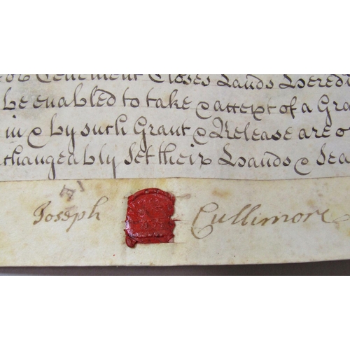 294 - Parchment and paper legal deeds and documents of local Gloucestershire Interest, the majority (15) c... 