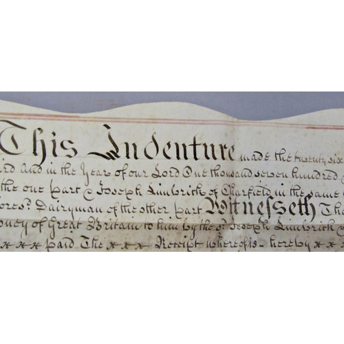 294 - Parchment and paper legal deeds and documents of local Gloucestershire Interest, the majority (15) c... 