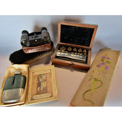 1470 - A mixed selection of items, including an Overbecks Rejuvenator with battery pack, silver hair brushe... 