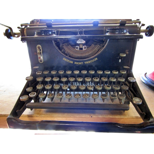 1484 - An Imperial Model T 50 “British Right Through” Typewriter , circa 1930’s