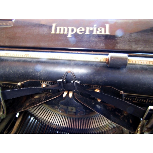 1484 - An Imperial Model T 50 “British Right Through” Typewriter , circa 1930’s