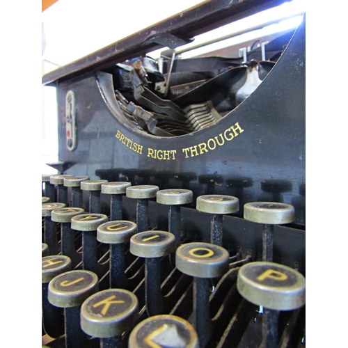 1484 - An Imperial Model T 50 “British Right Through” Typewriter , circa 1930’s