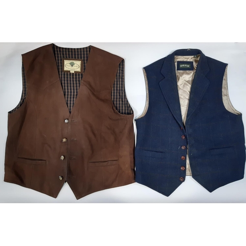 1575 - Mens country/ sporting clothes including Schöffel tweed jacket (no size shown, armpit to armpit 62cm... 