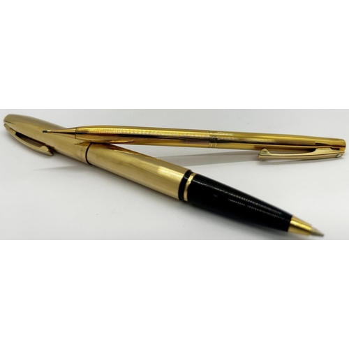 1394 - Sheaffer Triumph fluted 2797 rollerball and pencil