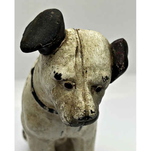 1406 - A cast iron figure of Nipper