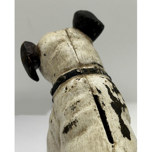 1406 - A cast iron figure of Nipper