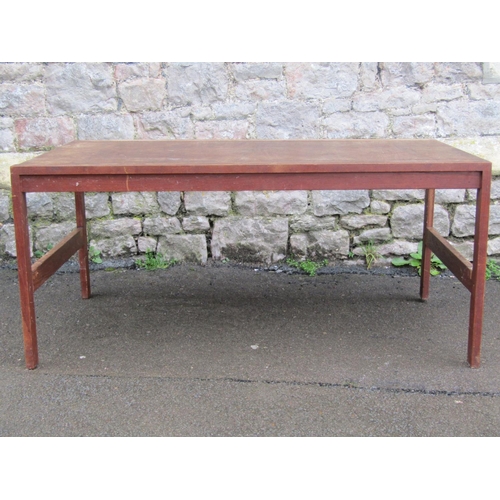 2357 - A mid 20th century Danish teak coffee table designed by Finn Juhl distributed by France & Sons (af),... 