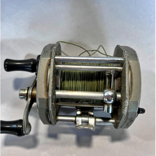 1517 - Two J W Young fishing reels, a Pridex Salmon and a Gildex Multiplying.