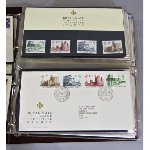 311 - Royal Mail Millennium Collection of covers, 10 Millennium Countdown envelopes, further folder contai... 