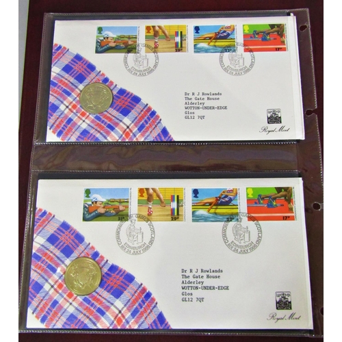 311 - Royal Mail Millennium Collection of covers, 10 Millennium Countdown envelopes, further folder contai... 