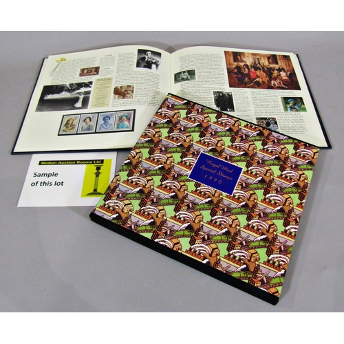 314 - A comprehensive collection of Royal Mail Special stamps in original slip cases, mainly still sealed ... 