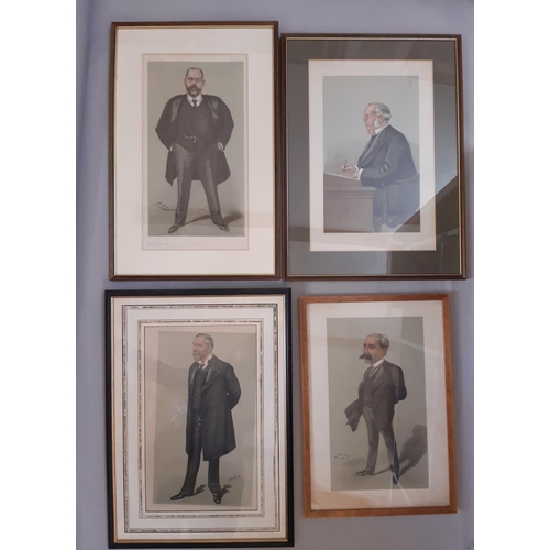 47 - Ten Vanity Fair Spy Chromolithograph Prints of SCIENTISTS AND DOCTORS to Include: Sir William Huggin... 