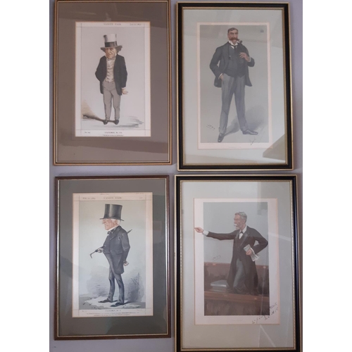 50 - Ten Vanity Fair Spy, Ape and Pellegrini Prints of POLITICIANS to Include: Benjamin Disraeli, Earl of... 