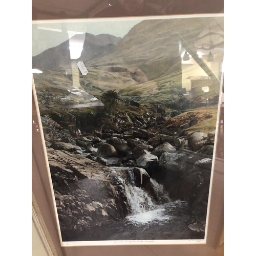 189 - (Angling Interest) Four signed prints by different artists: N. A. Hayes - 'Cascade Lingwell Beck: Wa... 