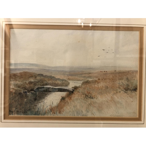 131 - William Henry Dyer - (act.c.1890-1930) - 'Wallabrook', watercolour on paper, signed and titled lower... 