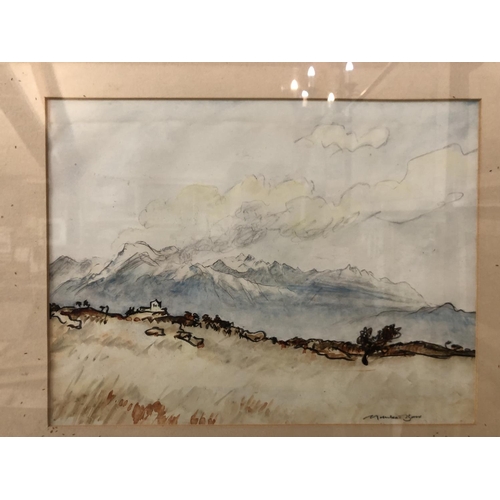 137 - Two Watercolours on Paper: James Fletcher-Watson (1913-2004) - Northern Landscape, signed lower left... 