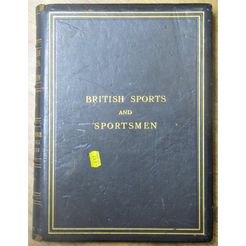 259 - History and Biography to include British sports and sportsmen, leather bound, motoring and aviation,... 