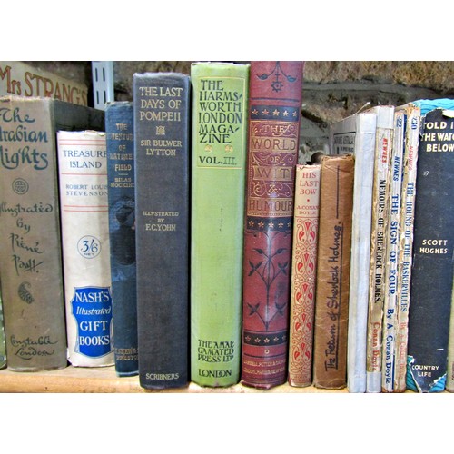 205 - Mixed interest to include vintage children's books - A Conan Doyle, The Arabian Nights, illustrated ... 