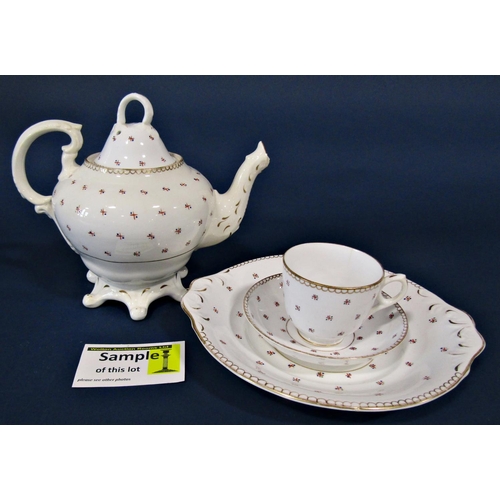 2127 - A quantity of miscellaneous ceramics to include various meat plates, tea cups, saucers, etc