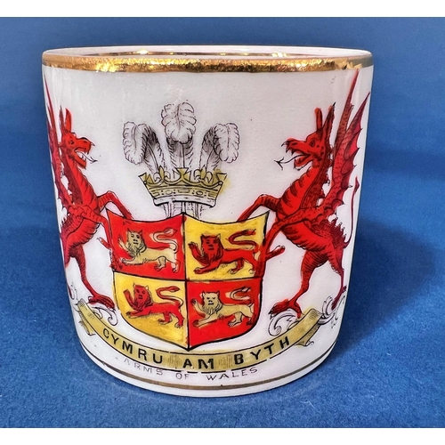 2125 - A collection of Crested ware principally Goss to include a coronation dish from 1911, a Winchester B... 