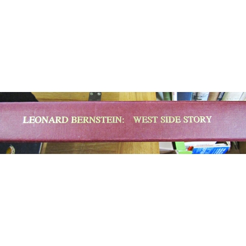 1252 - Leonard Bernstein - West Side Story (with orchestrations by Leonard Bernstein) with notations to the... 