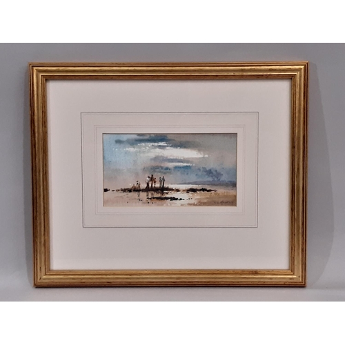 1048A - Robert Lesley Howey (1900-1981) - 'View of Seaton Carew', watercolour and bodycolour on paper, signe... 