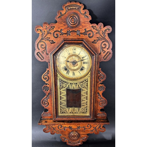 Ansonia Ginger Bread Mantel Clock