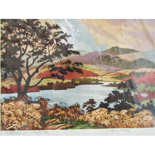 1099 - James Priddey (1916-1980) - Two artist's proof aquatints in colours, 'Loch Tay - Ben Lawers' and 'Wi... 