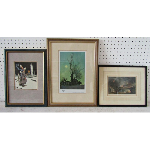 1116A - Four Framed Working to Include: E.L.J. Blake - watercolour on paper, inscribed 'Early Morning View o... 