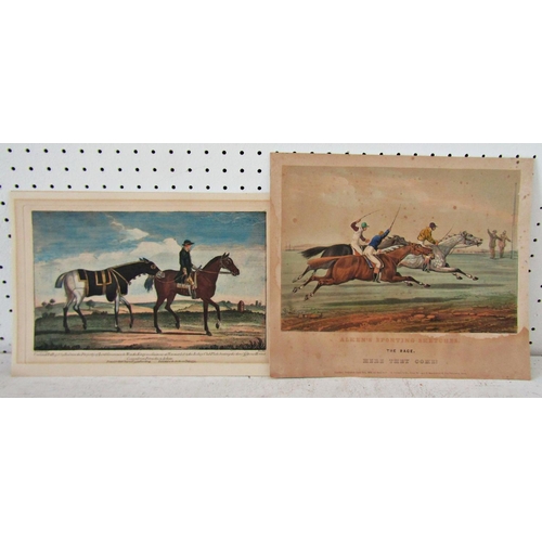 1121 - Collection of 18th/19th Century Equestrian Themed Prints to Include: W. Dickinson - 'The Mistaken No... 