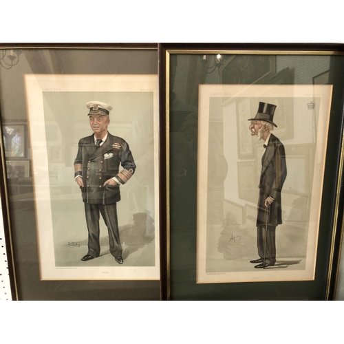 1023 - Fifteen Vanity Fair Spy, 'T', and Others Prints of MILITARY to Include: 'George Keppel - 'Waterloo',... 
