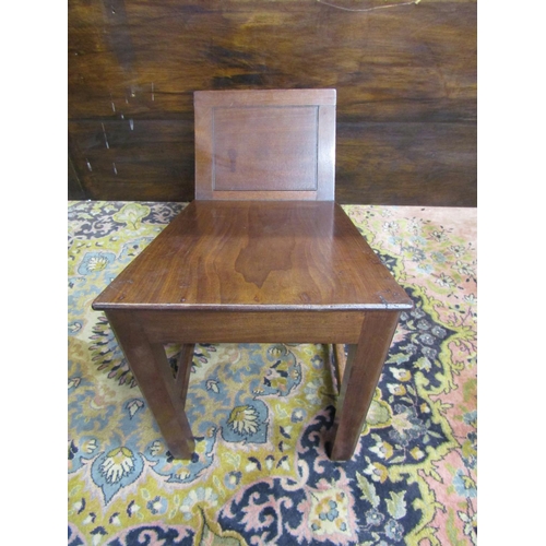 3582 - A 19th century mahogany gout stool