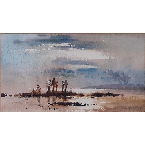 33 - Robert Lesley Howey (1900-1981) - 'View of Seaton Carew', watercolour and bodycolour on paper, signe... 