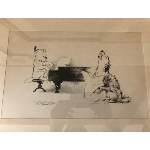 114 - Eight Framed Prints to Include: Henry Wilkinson (1921-2011) - limited edition drypoint etching in co... 