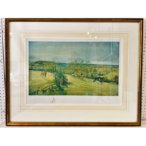 79 - Lionel Edwards (1874-1954) - Three signed prints in colours to include: 'The Beaufort - Dauntsey Val... 