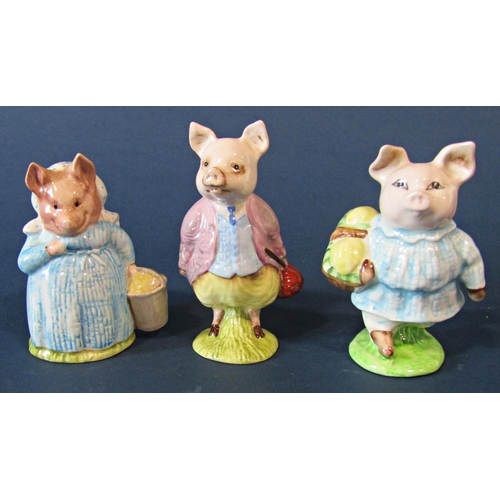 1063 - Beswick Beatrix Potter figures - 12, including Alderman Ptolemy, The Amiable Guinea pig, etc