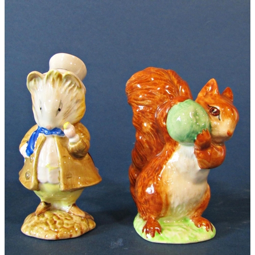 1063 - Beswick Beatrix Potter figures - 12, including Alderman Ptolemy, The Amiable Guinea pig, etc