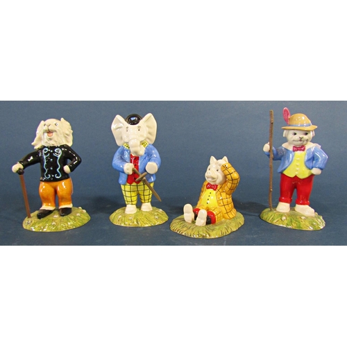 1073 - Collection of Royal Doulton Rupert Bear pieces the majority with boxes including Podgy, Algy Pug, Ed... 