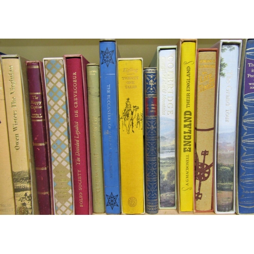 165 - Folio Society - including diaries, works by Kipling, Siegfried Sassoon, etc, 40 volumes approximatel... 