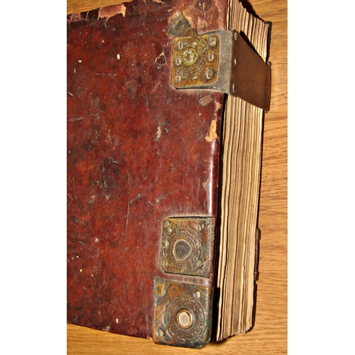 201 - 17th century bible printed by Robert Barker 1613 being a He/She edition, see Ruth Chapter Three, Ver... 