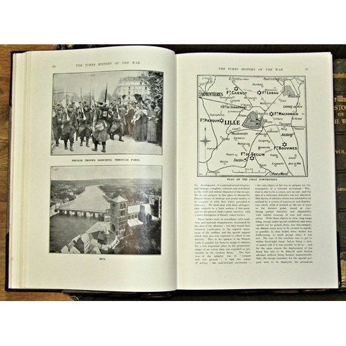 211 - The Times Illustrated History of the War, 1914 - 18, 12 volumes